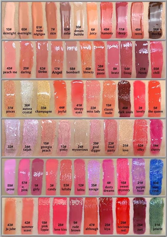 Organic Vegetarian Waterproof Matte Gloss Liquid Lipstick Tube Lip Gloss Lip Supplier Mini Lip Gloss Dropshipping