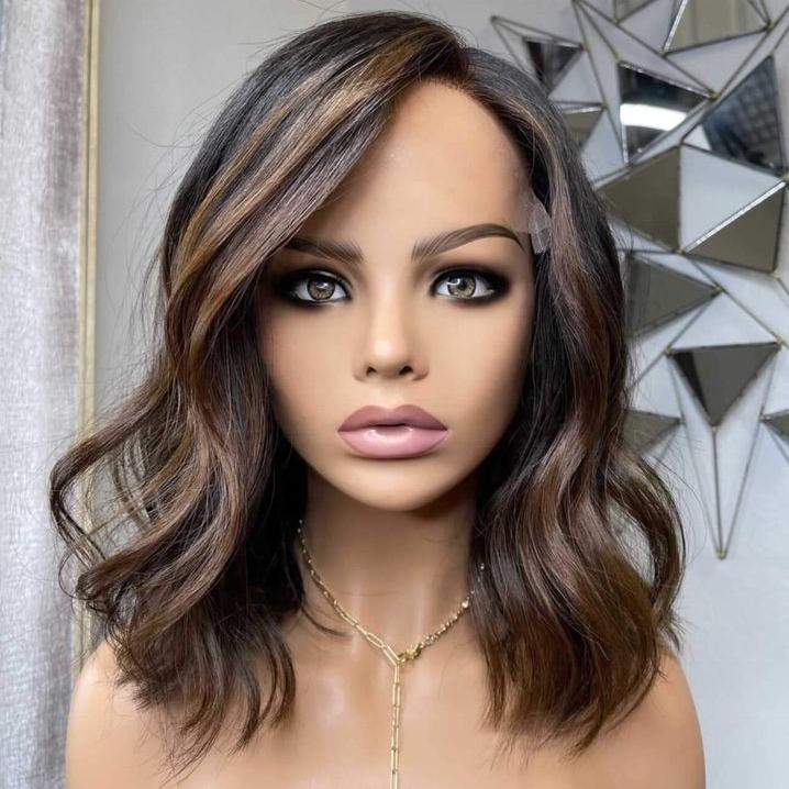 2024 New To 100% European Silk Top Human Hair Top Kosher Wig Air Dry Straight