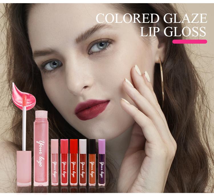 Cosmetic Lip Gloss Packaging Supplier Hot Sale Liquid Lipstick Fashion Bulk Custom Logo Matte Lip Gloss Suit