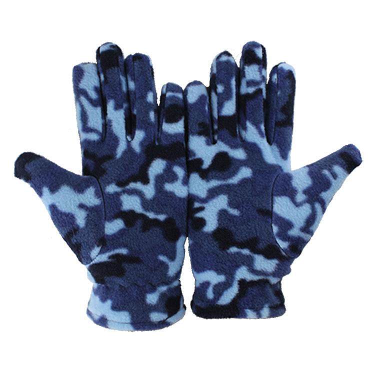 Men's And Women's Winter Gloves Hand Protection Fleece And Cotton Lining
