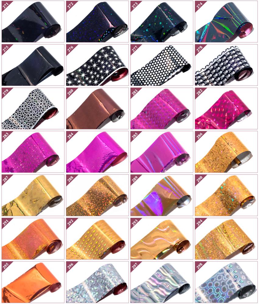 Wholesale Over 400 Design Plastic Paper Nail Transfer Foil Sticker Decals In Stock