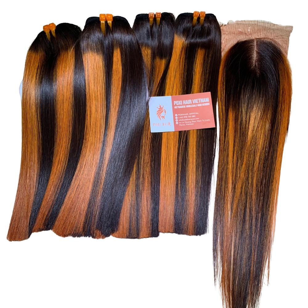 Super Double-pull Vietnamese Virgin Hair, Grade 12A Straight Vietnamese Hair Extension, Bundle Of Vietnamese Hair