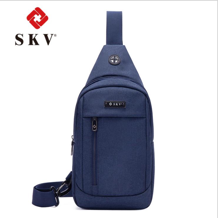 Large Capacity Korean Men's Leisure Chest Bag Wholesale Factory Simple Joker Shoulder Strap Waterproof Function