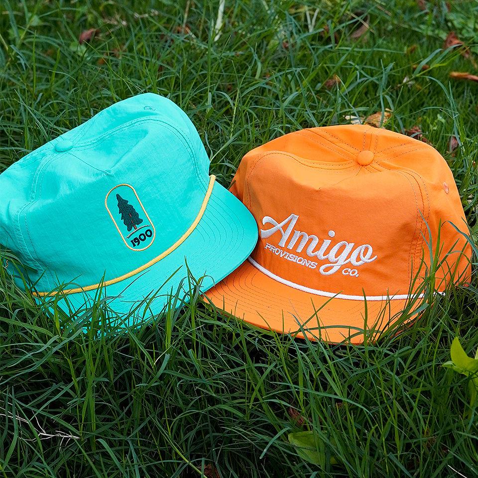 Wholesale Custom Snapshot Cap Nylon Ri256 Rope Cap 5 Panel Unstructured Snapshot Cap Lightweight Ri256 Cap Sport Snapshot Cap