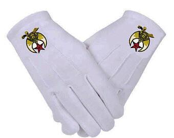 High Quality Wholesale Masonic 32rd Degree Cotton Gloves | Masonic Regalia Cotton Gloves Suppliers