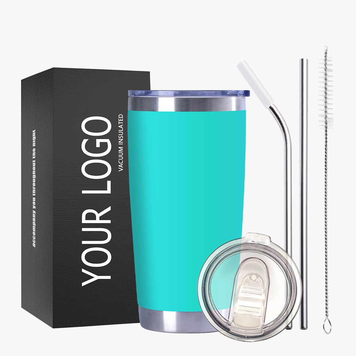 20 Oz Tumbler Stainless Steel Travel Mug Vacuum Cup