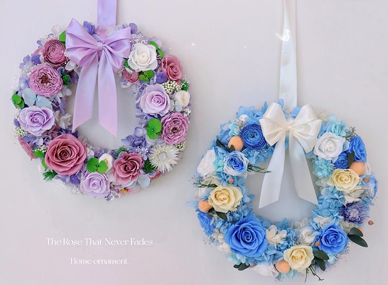 Wedding Decoration Flower Wreath And Plant Eternity Eternity Rose Preserve Home Flower Decoration