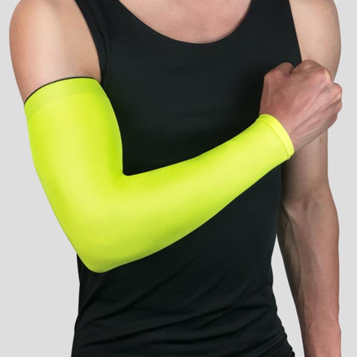 Customized Logo UV Sunscreen Cooling Compression Sports Arm Cover Riding Fishing Harness Sublimation Blank Arm Cover