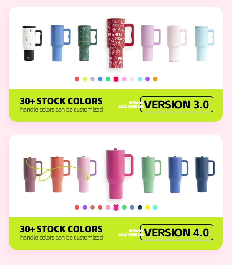 Tazas De Cafe Termo Tumbler Pipette Cup 40 Oz Vacuum Coffee Tumbler Stainless Steel Coffee Travel Mug 40 Oz Tumbler With Handle